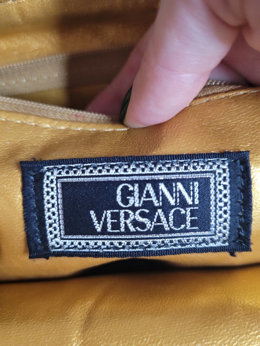 Gianni Versace Rare Psychedelic Illusion Satchel - Picture 14 of 15